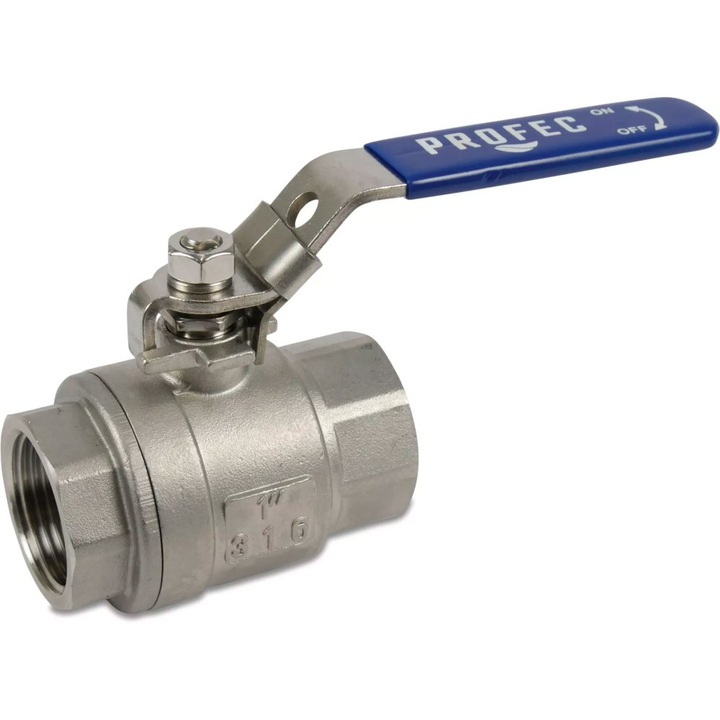 Golyóscsapok 3/4 Inox 316, 64 bar, vízhez