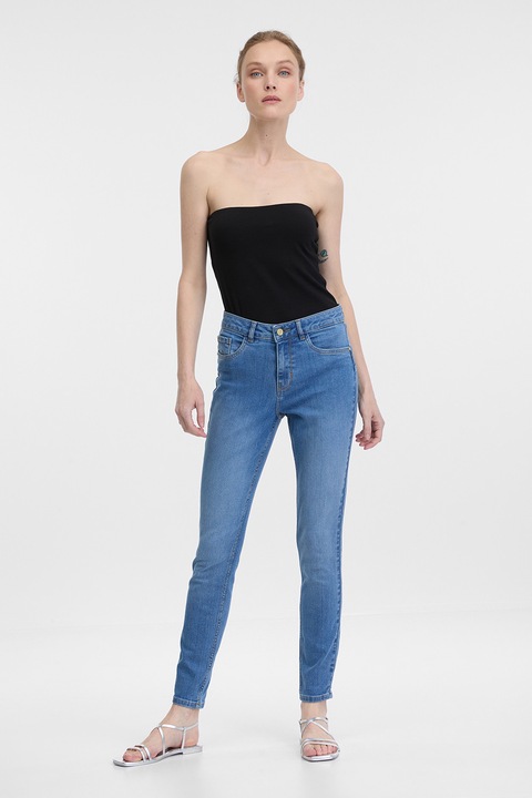 Orsay, Blugi crop skinny, Albastru