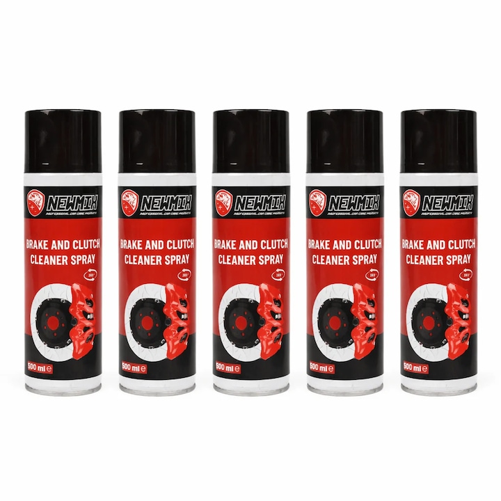 Fék- és kuplungtisztító spray – 5 darab (500 ml)