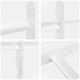 vidaXL Ablakok biztonsági rács 4 keresztlécsel 63-114 cm 42031298