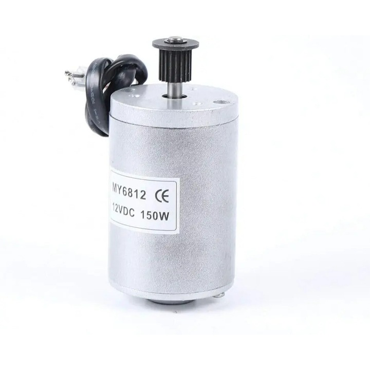 Motor electric, Motor DC 12V/motor curent continuu, 150 W, 2750 rpm, Pentru e-bike, trotineta electrica, skateboard