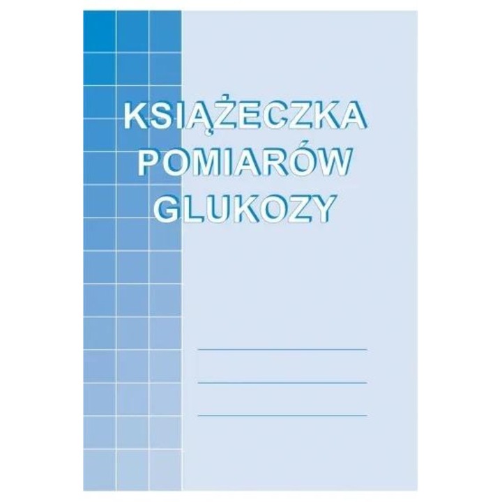 Carte masurare glucoza Michalczyk i Prokop A6 32 pagini multicolor