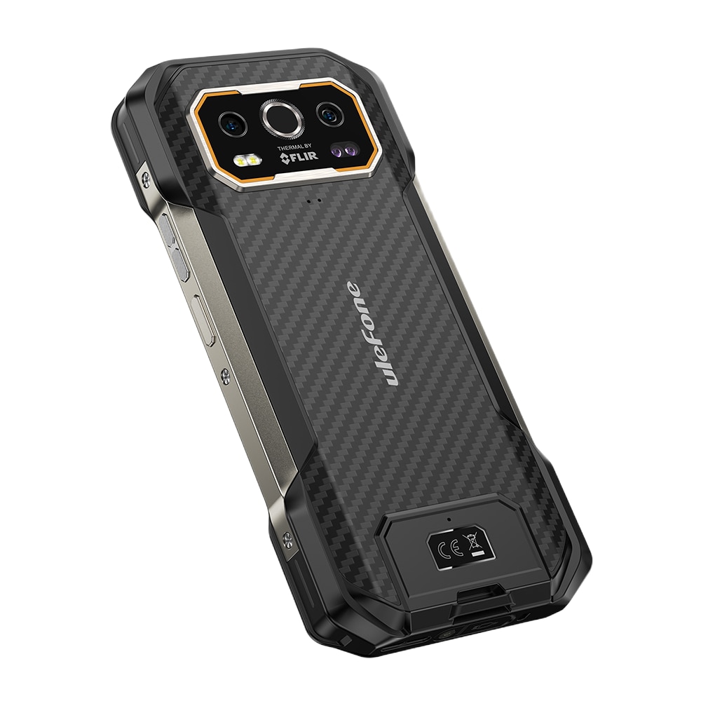 Telefon mobil Ulefone Armor 27T Thermal by FLIR, 4G, Dual SIM, 6.78" 120Hz, Helio G99, 12GB RAM, 256GB, NFC, IP68 / IP69K, Android 15