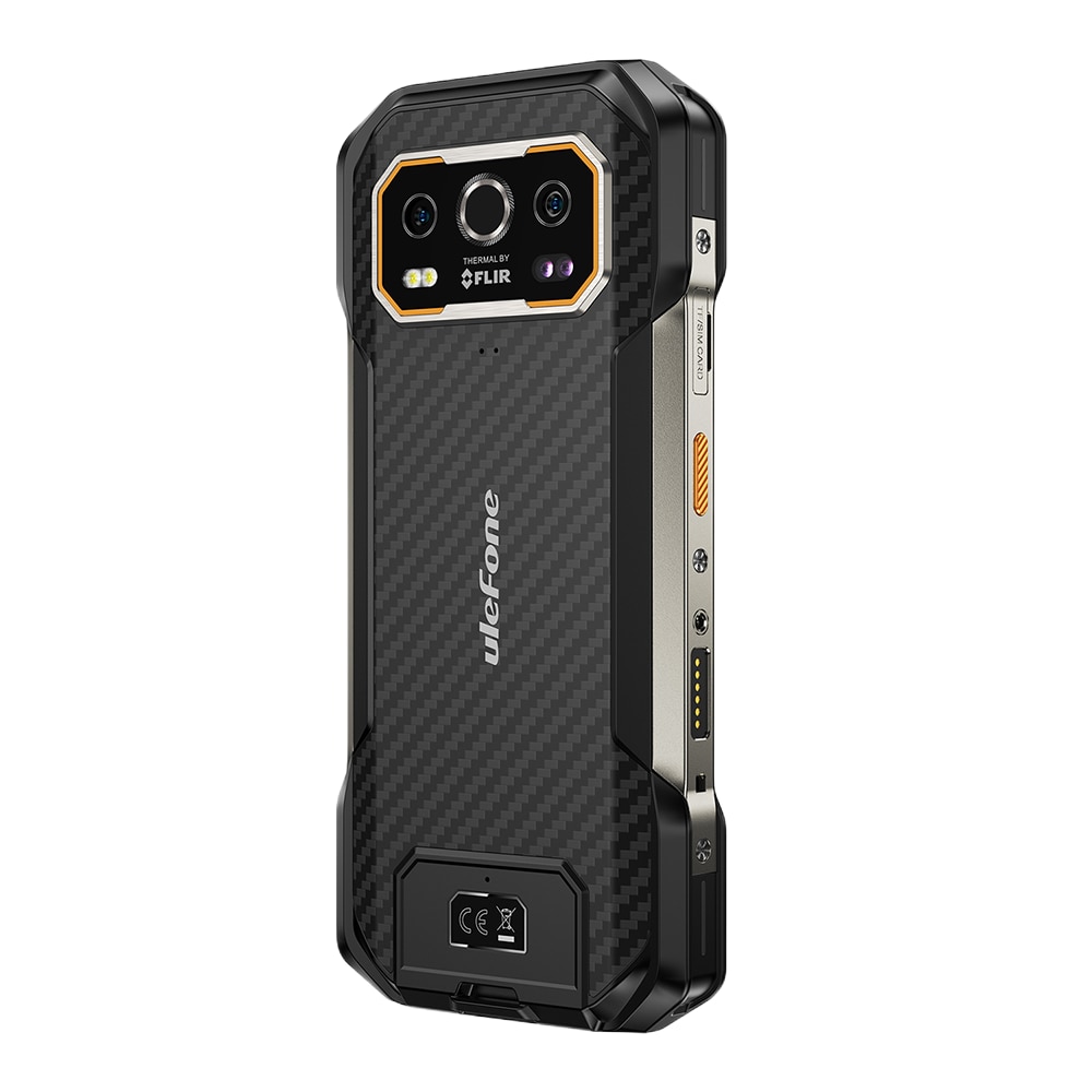 Telefon mobil Ulefone Armor 27T Thermal by FLIR, 4G, Dual SIM, 6.78" 120Hz, Helio G99, 12GB RAM, 256GB, NFC, IP68 / IP69K, Android 15
