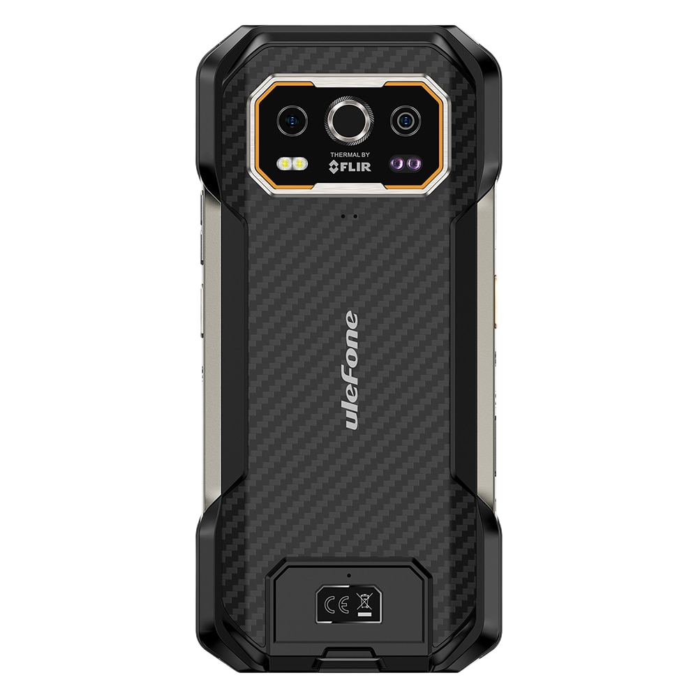 Telefon mobil Ulefone Armor 27T Thermal by FLIR, 4G, Dual SIM, 6.78" 120Hz, Helio G99, 12GB RAM, 256GB, NFC, IP68 / IP69K, Android 15