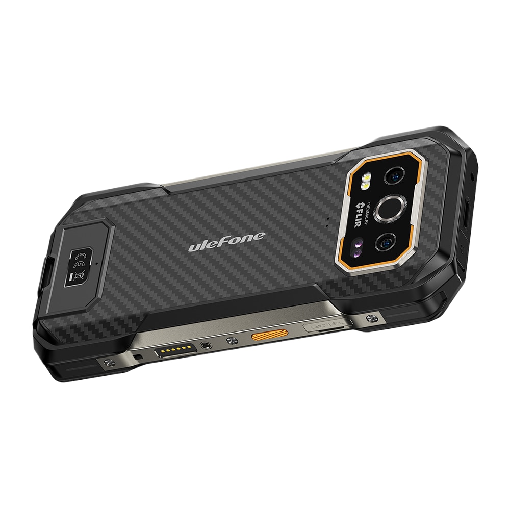 Telefon mobil Ulefone Armor 27T Thermal by FLIR, 4G, Dual SIM, 6.78" 120Hz, Helio G99, 12GB RAM, 256GB, NFC, IP68 / IP69K, Android 15
