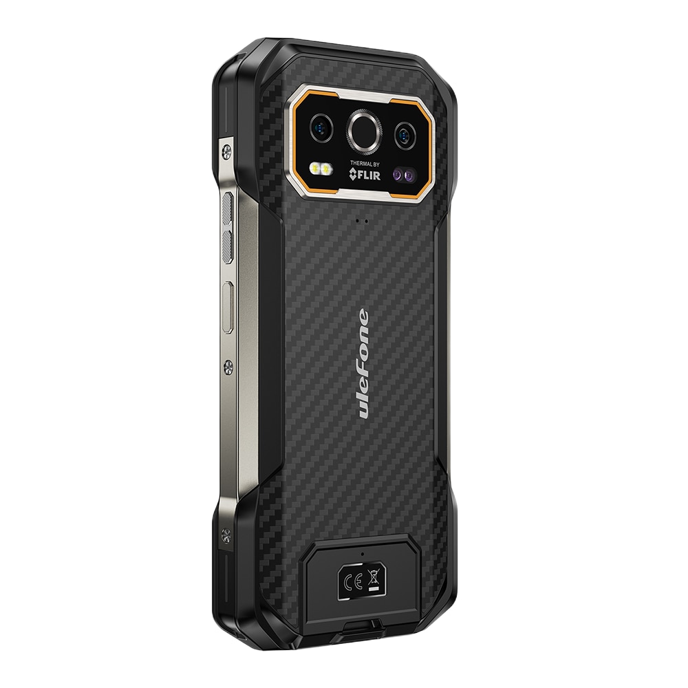 Telefon mobil Ulefone Armor 27T Thermal by FLIR, 4G, Dual SIM, 6.78" 120Hz, Helio G99, 12GB RAM, 256GB, NFC, IP68 / IP69K, Android 15