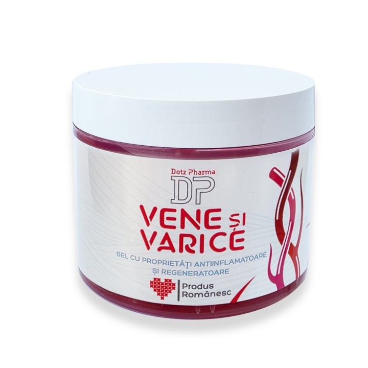 Gel pentru vene si varice 250 ml, Dotz Pharma