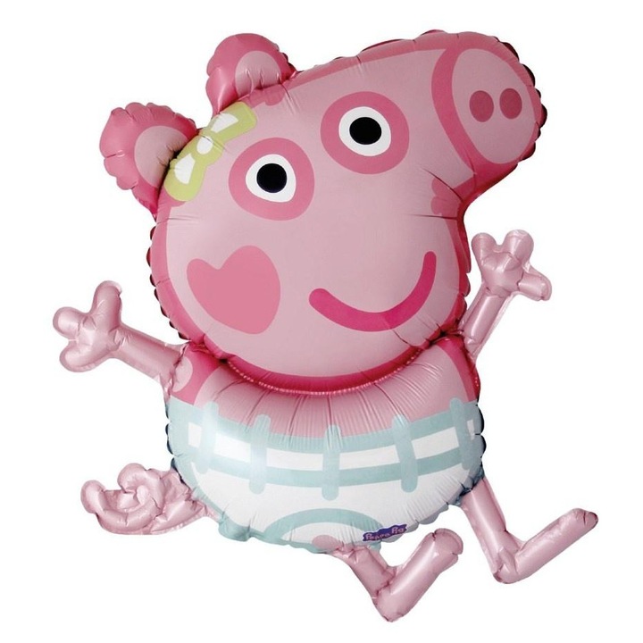 Balon foliowy, Godan, Peppa Pig, multicolor, 60cm
