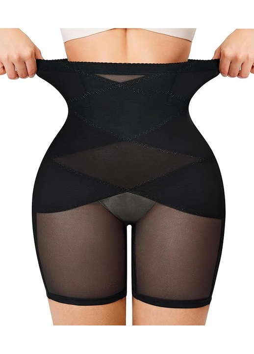 Lenjerie intima modelatoare, talie inalta, control abdominal, colanti, corset, pantaloni modelatori, Marime M