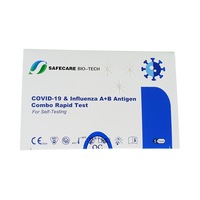 Set 5 Teste Rapide Antigen, Combinate, Gripa A+B si Covid-19, Safecare, Nazale