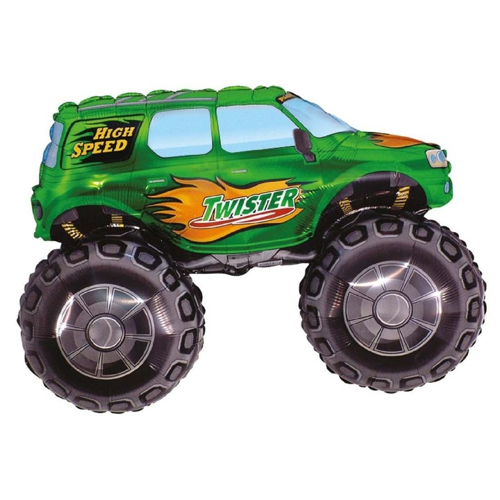 Фолиев балон Godan Twister verde 61см многоцветен