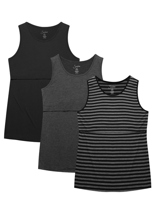 Tricou Alaptare Sosolism 3buc XL Negru XL