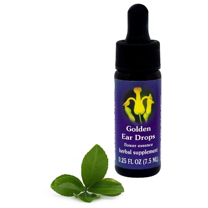 Esenta florala Flower Essence Services Golden Ear Drops, Ehrendorferia chrysantha, supliment herbal, 7,5 ml