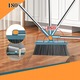 Set De Maturi Cu Faras Si Pieptene Cu Maner Lung, Perie De Maturat Inalta Cu Rotatie De 180 De Grade, Faras De Praf De Uz Casnic Cu Dinti De Pieptene Pentru Interior Si Exterior, Bucatarie, Birou Hol