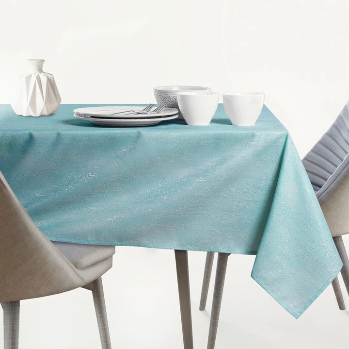 Kék textil asztalterítő 30x100cm