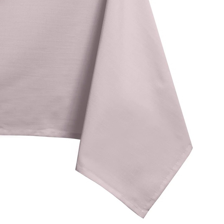 Téglalap alakú asztalterítő 160x400 cm, világos rózsaszín, textil