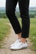 Pantofi Dama, Rieker, Piele, Ajurate, Respirabile, Confortabile, De Vara, Albe, Alb