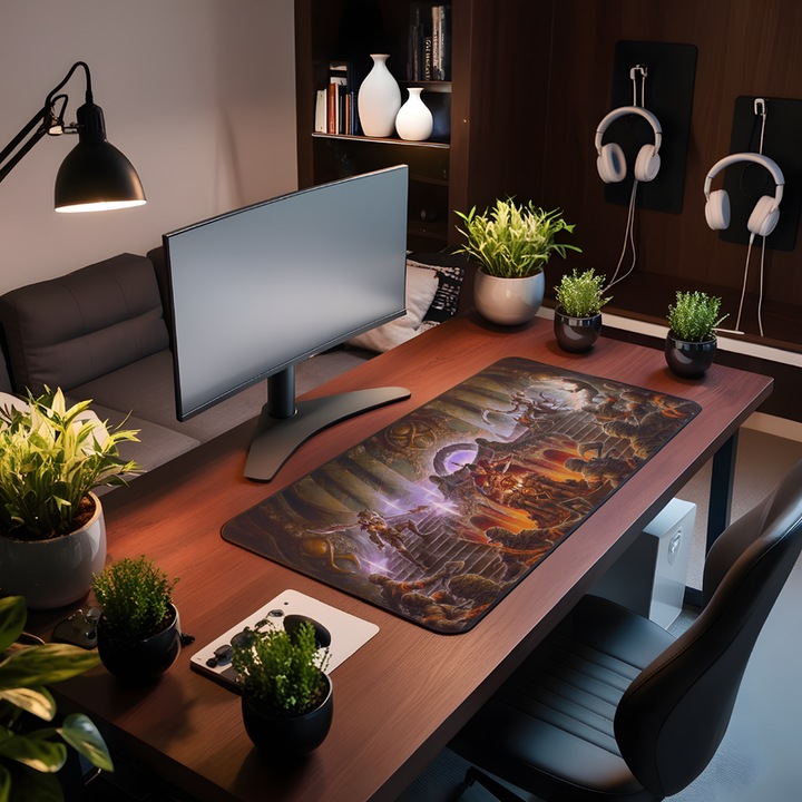 Mousepad Deskmat Diablo IV Sins of the Horadrim 800x400x4 mm margini cusute Oktane