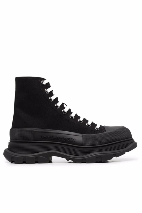 Sneakers barbati, Alexander McQueen, Tread Slick, Negru