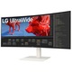 LG UltraWide™ 38BR85QC-W LED monitor, UWQHD+ (3840x1600), IPS, 144Hz, 1ms GtG, 2300R ívelt, DisplayHDR™ 600, HDR 10, AMD FreeSync Premium Pro, G-SYNC Compatible, Flicker Safe, VRR, Super Resolution+, HDMI, DP, USB-C 90W, RJ-45, 7Wx2 hangszóró, Fehér