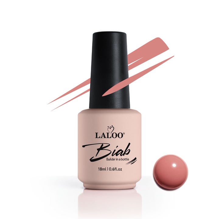 Gel in sticla Laloo Biab 02 Cover 18ml