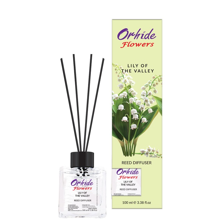 Szobaillatosító Orchidea Gyöngyvirág 100ml, Virágos illat