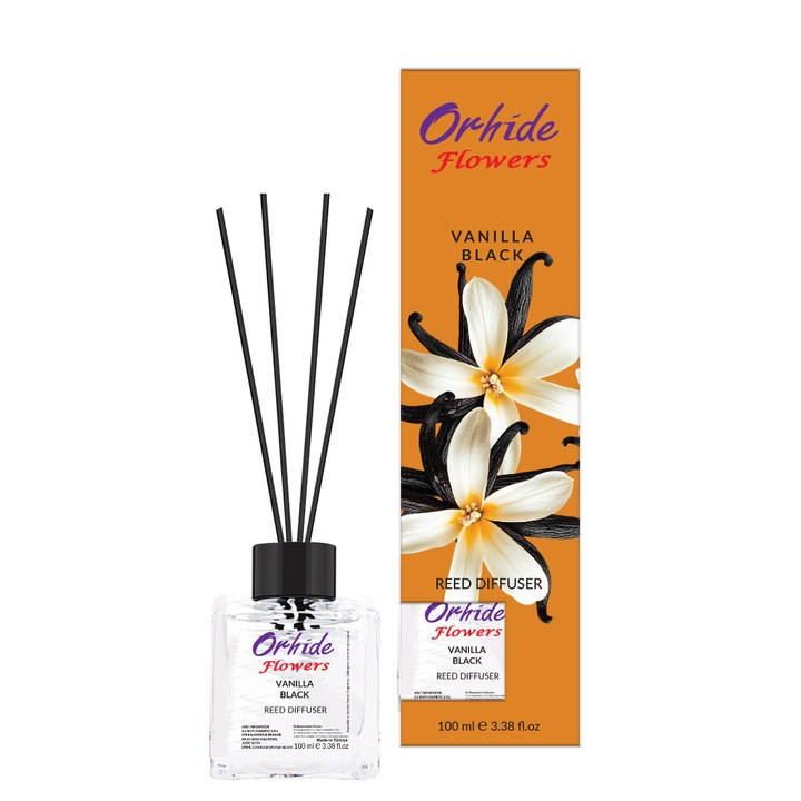 Szobaillatosító Orhide Flowers 100 ml Vanilla Black