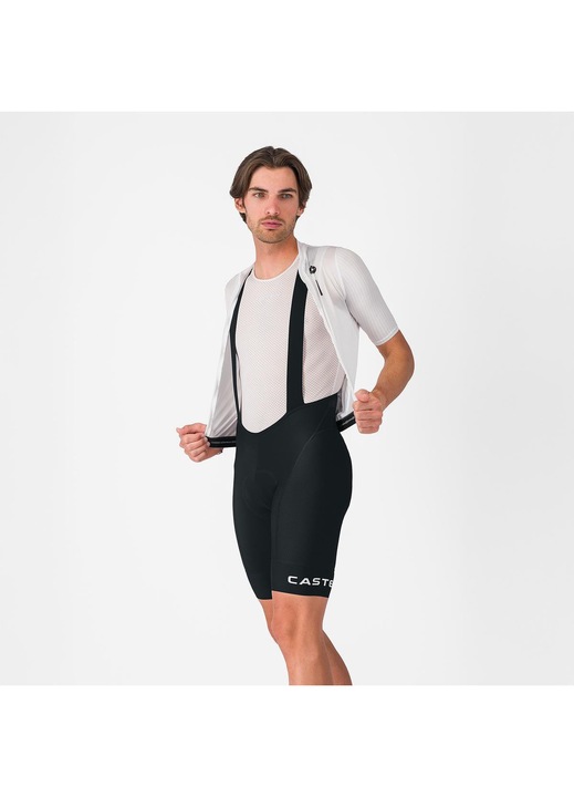 Pantaloni scurti cu bretele Castelli Competizione 2, pentru barbati, negru, Negru