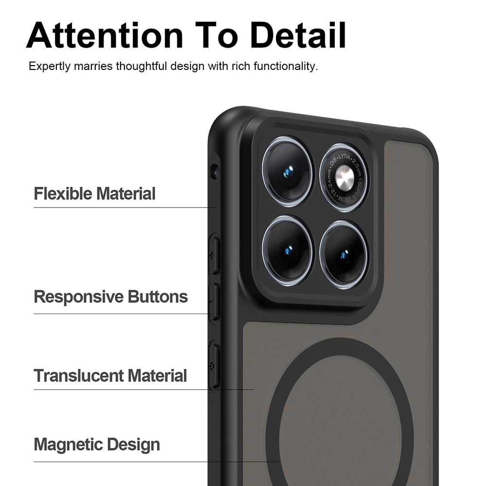 Husa pentru Motorola Edge 70 Fusion - Techsuit HaloFrost II MagSafe - Black