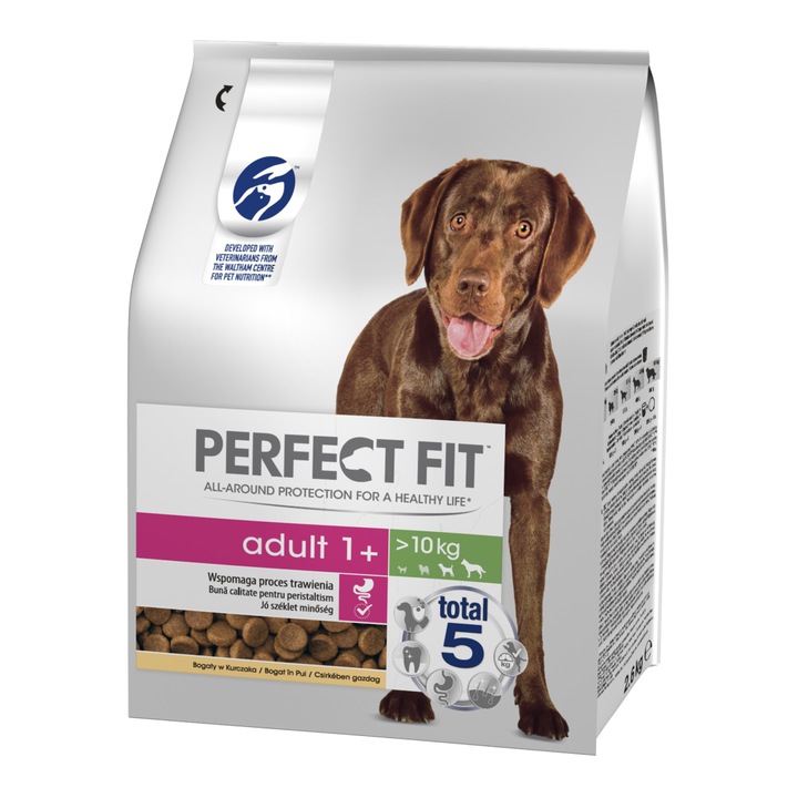 Perfect Fit (adult 1+) 2, 6kg Bogat in Pui Hrana Uscata Pentru Caine De Talie Medie Si Mare