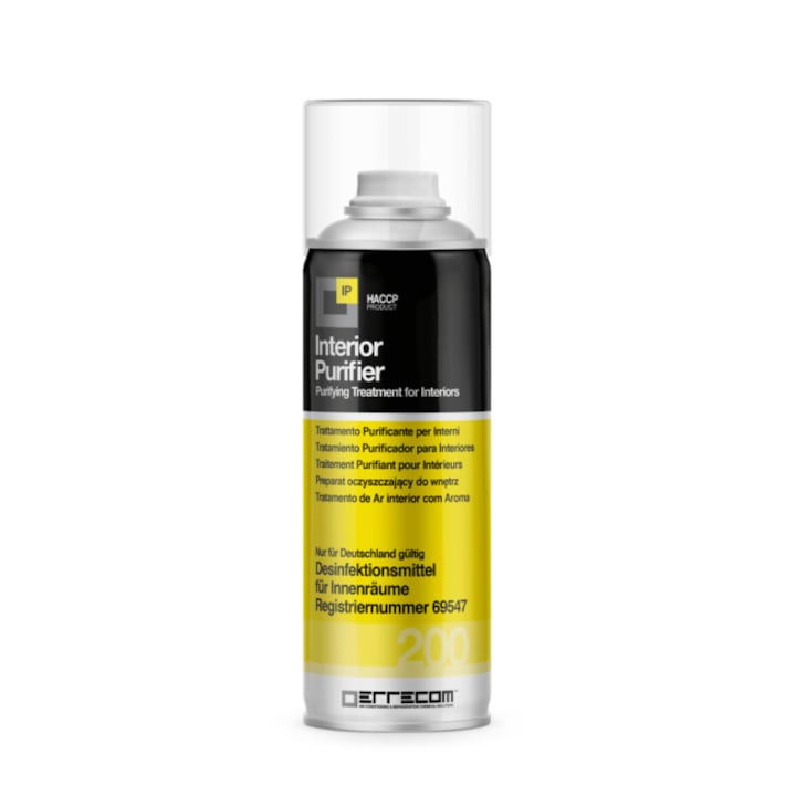 Errecom Lemon 200ml autóklíma légfrissítő spray