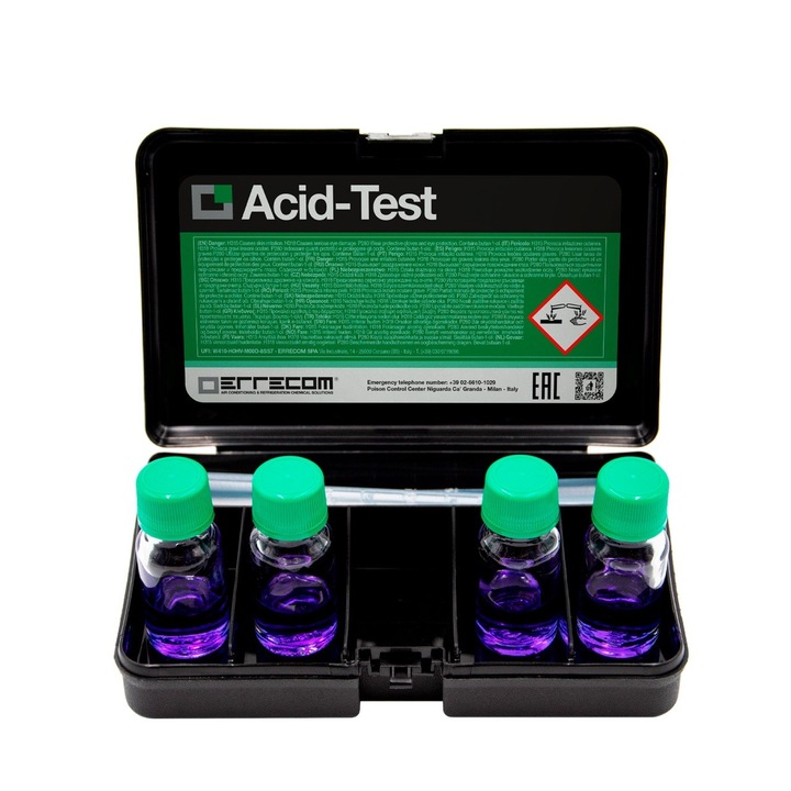 Fiola tester ulei - errecom acid test