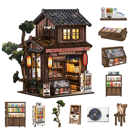 Zinkoo Kasuga Grocery Store — puzzle 3D