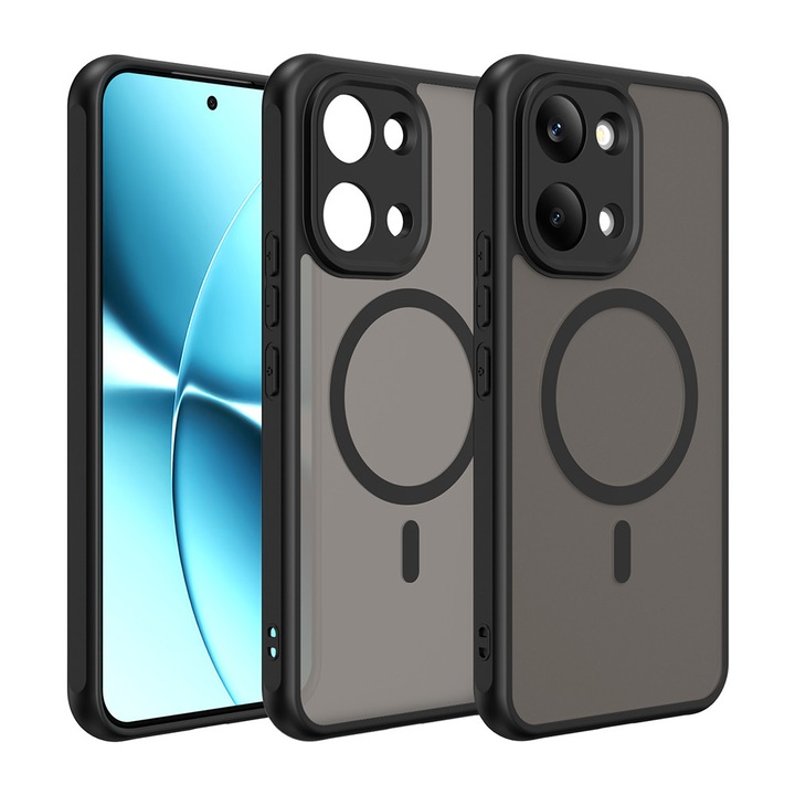 Husa pentru Xiaomi Poco X8 Pro Max - Techsuit HaloFrost II MagSafe - Black