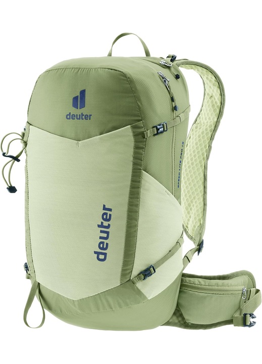 Deuter Speed Lite Pro 19L túrahátizsák, ultrakönnyű, szellőző, LiteAir rendszer, ásványzöld