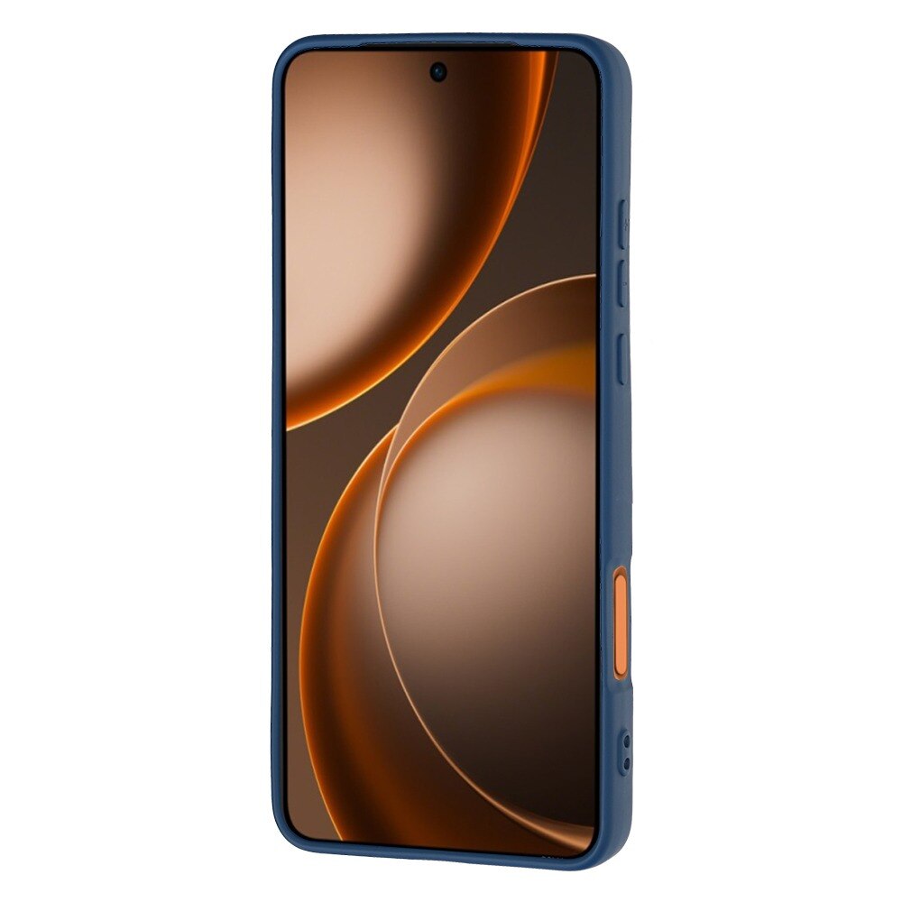 Husa pentru Oppo Find X9 Ultra Daden® Silicon SoftFlex, Ultra Slim, Protectie sporita, Interior de microfibra, Albastru