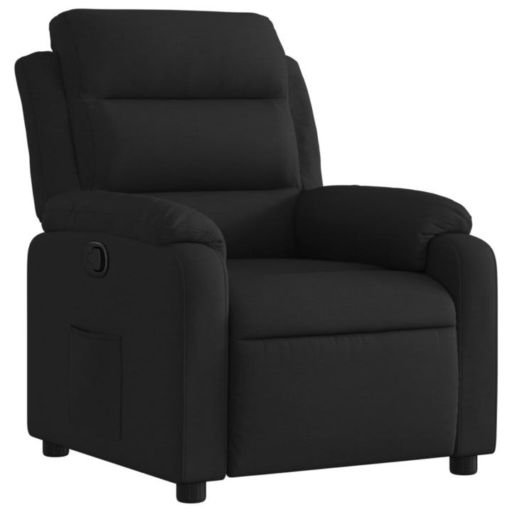 vidaXL fekete szövet relaxfotel 3205722