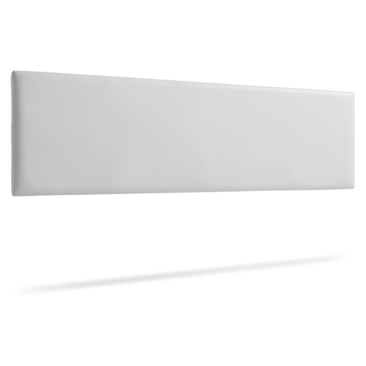 NOVA Kárpitozott Fejtámla Bársony 145x50x5 cm - Fehér - Moonia