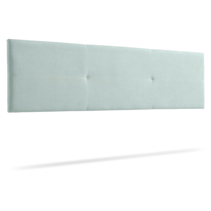 Kárpitozott Fejtámla ALMA Acualina 145x50x5 cm - Vízzöld - Moonia