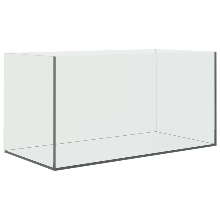 Acvariu cu depozitare vidaXL, Transparent 60 x 20 x 20 cm Sticla