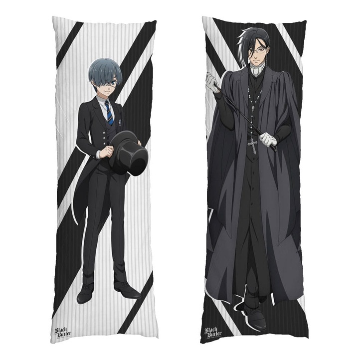 Sakami Merchandise Black Butler fekete dakimakura párna 150x50cm