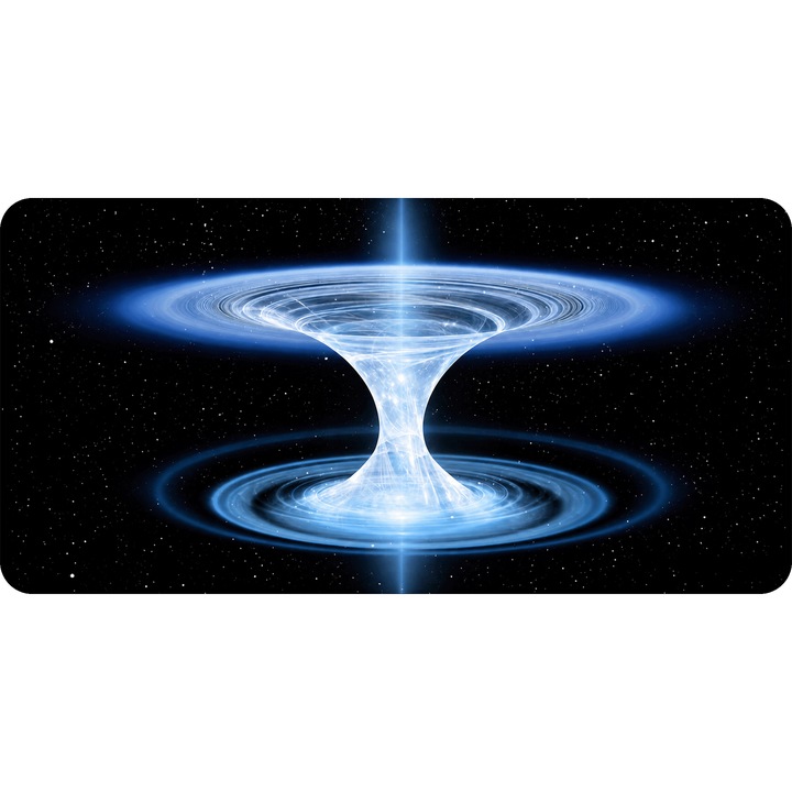 Mousepad Deskmat Black hole 800x400x4 mm margini cusute Oktane
