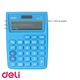 Calculator de buzunar Deli 1122, 12 cifre, alimentare dubla, pentru birou si uz fiscal
