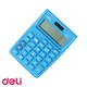 Calculator de buzunar Deli 1122, 12 cifre, alimentare dubla, pentru birou si uz fiscal