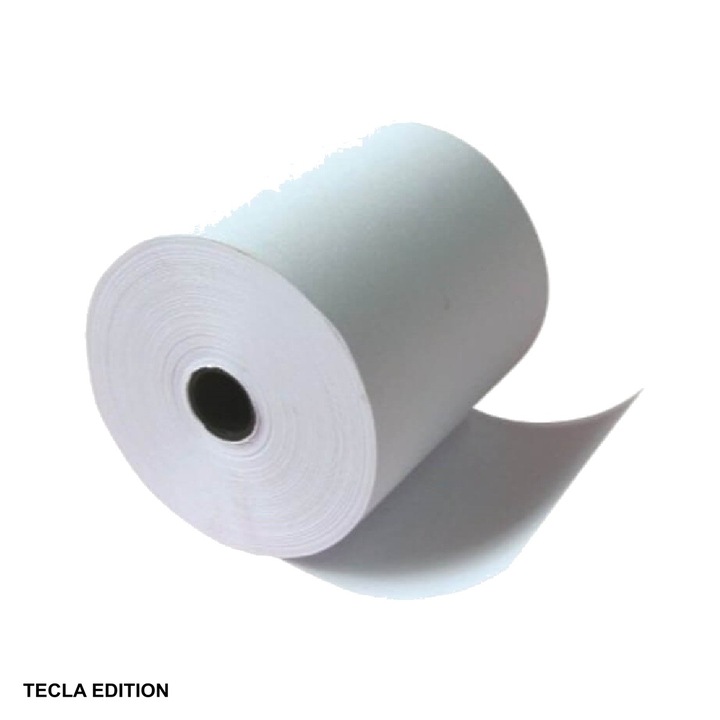 Rola hartie termica Tecla Edition, 80 mm x 75 m, pentru case marcat si imprimante termice