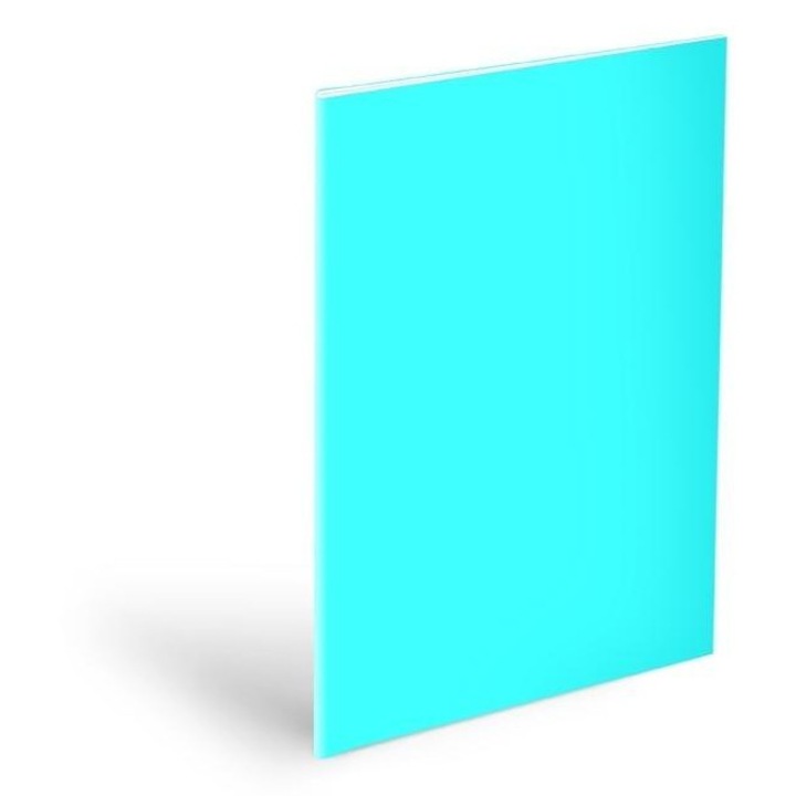 Coperta pentru caiet A4 MFP 180 microni, neon, albastru neon, 1 buc