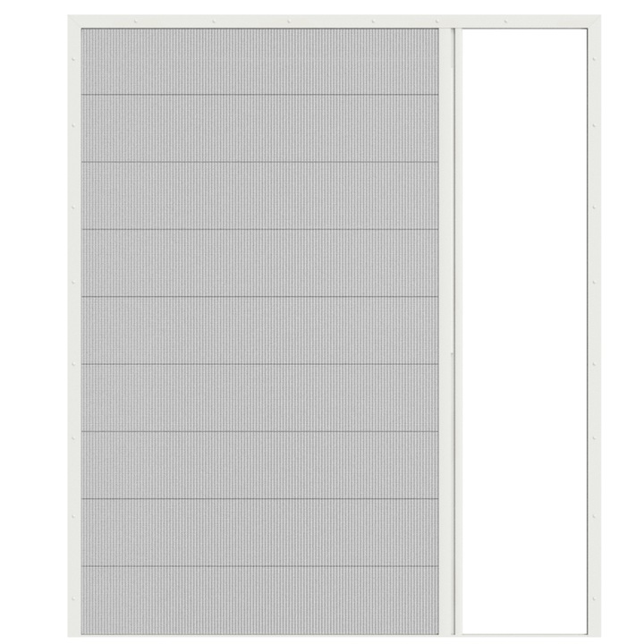 Plasa Solume, pentru usa, protectie impotriva insectelor, montaj usor, alb, 100 x 210 cm