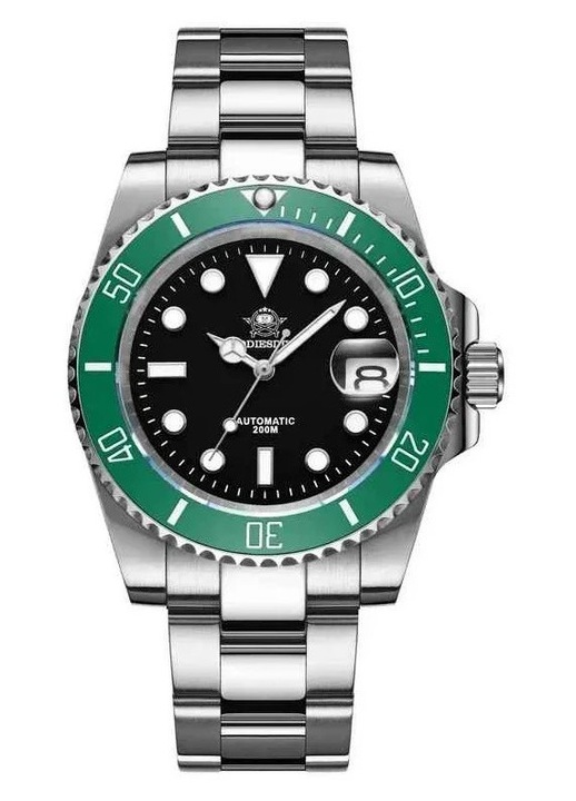Addiesdive AD2503 Automata Óra 41mm – 316L Acél, Zafír Üveg, Kerámia Lünetta, 200M, Miyota 8215