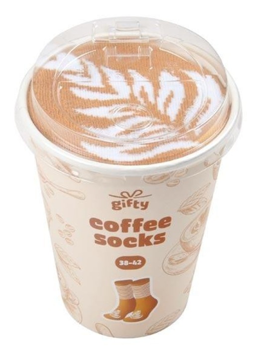 MFP, Zokni ajándékcsomagolással Coffee Latte, Többszínű, 38-42